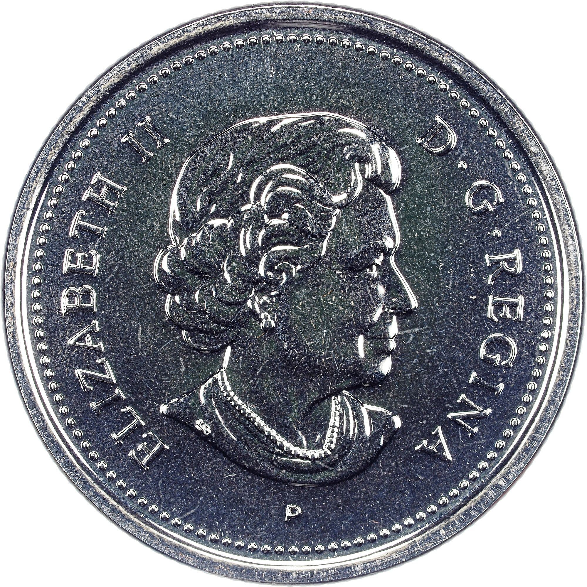 Canada | 25 Cents Coin | Alberta | Nickel plated steel | KM:530 | 2005