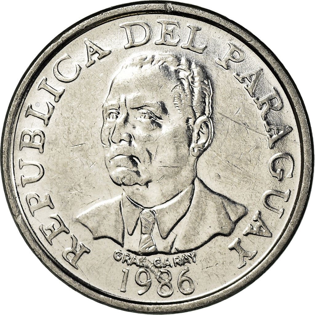 Paraguay | 10 Guaranies Coin | FAO | Km:167 | 1978 - 1988