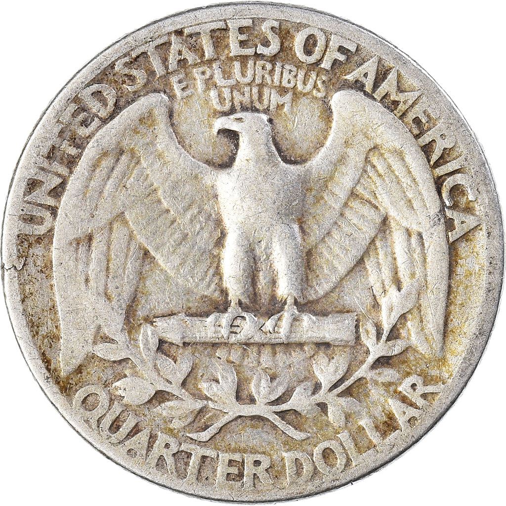 アメリカ合衆国 | 1/4ドル硬貨 | ジョージ・ワシントン | KM:164 | 1932年 - 1964年