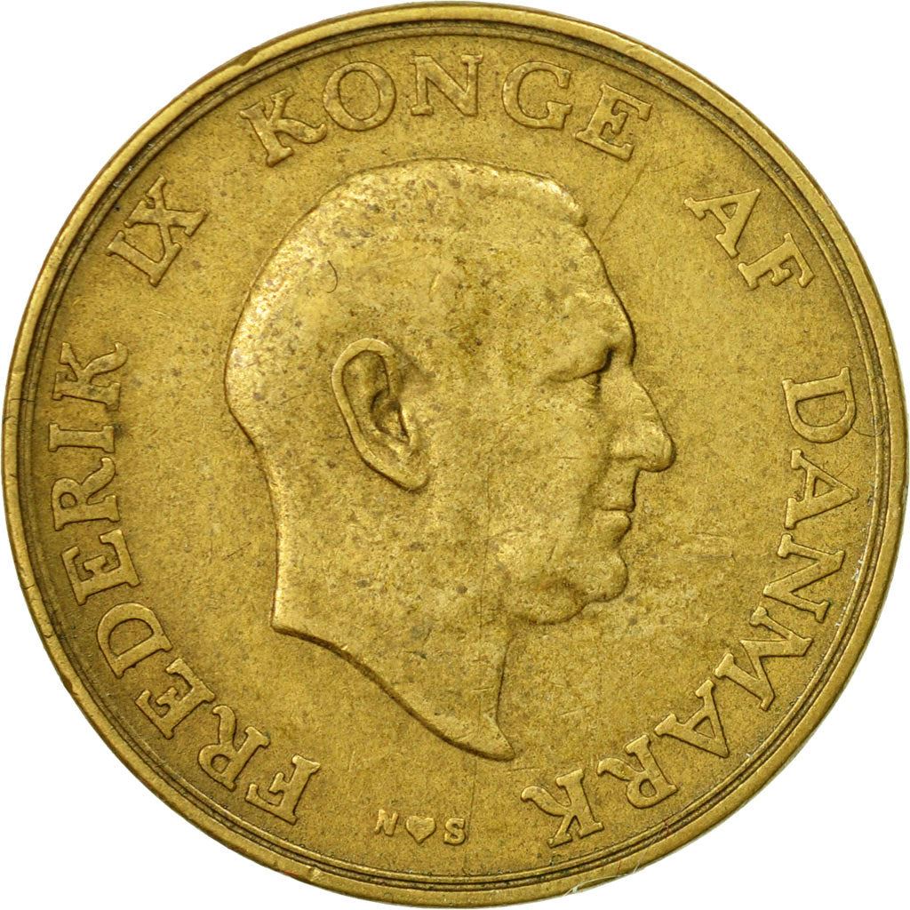 Denmark | 1 Krone Coin | Frederik IX | Km:837 | 1947 - 1960