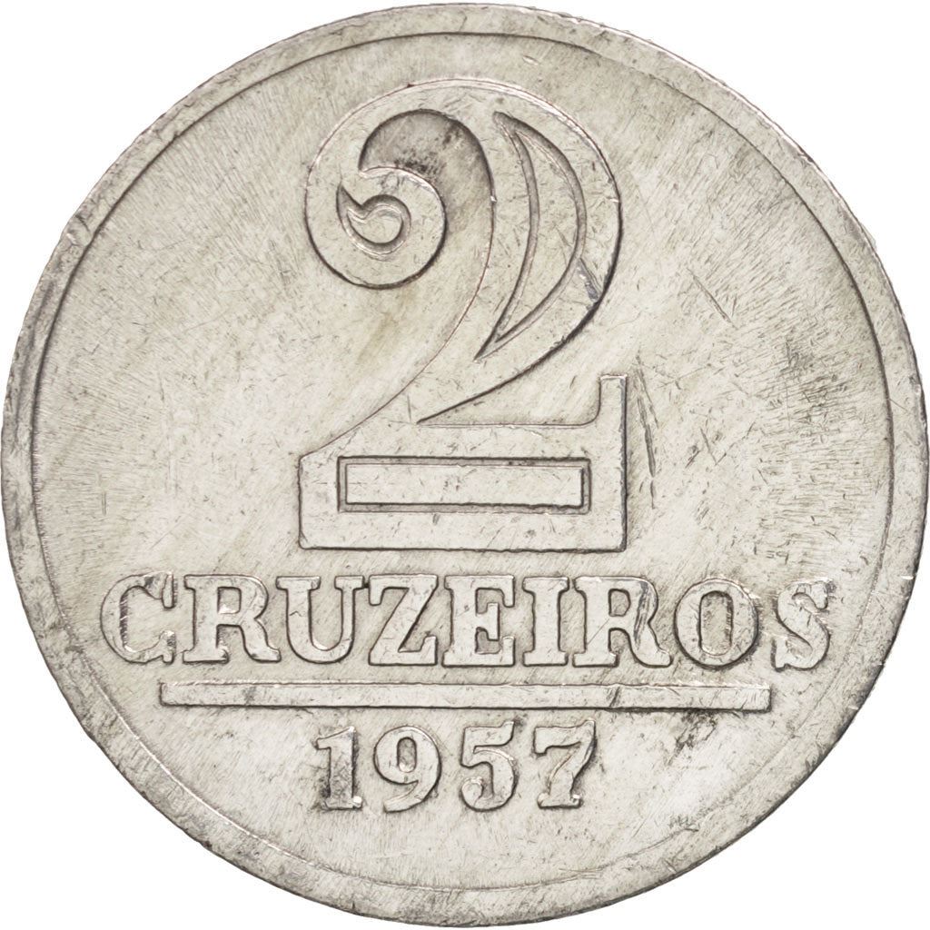 Brazil | 2 Cruzeiros Coin | Star | Km:571 | 1957 - 1961