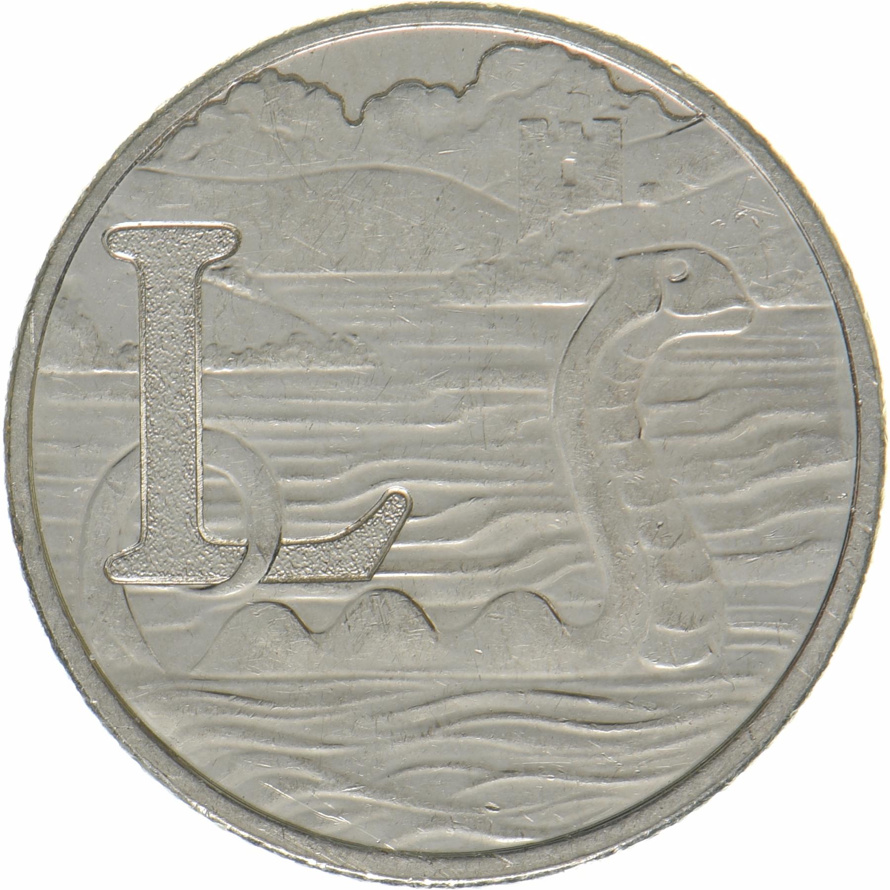 United Kingdom | 10 Pence Coin | Loch Ness Monster | KM:1537 | 2018 - 2019
