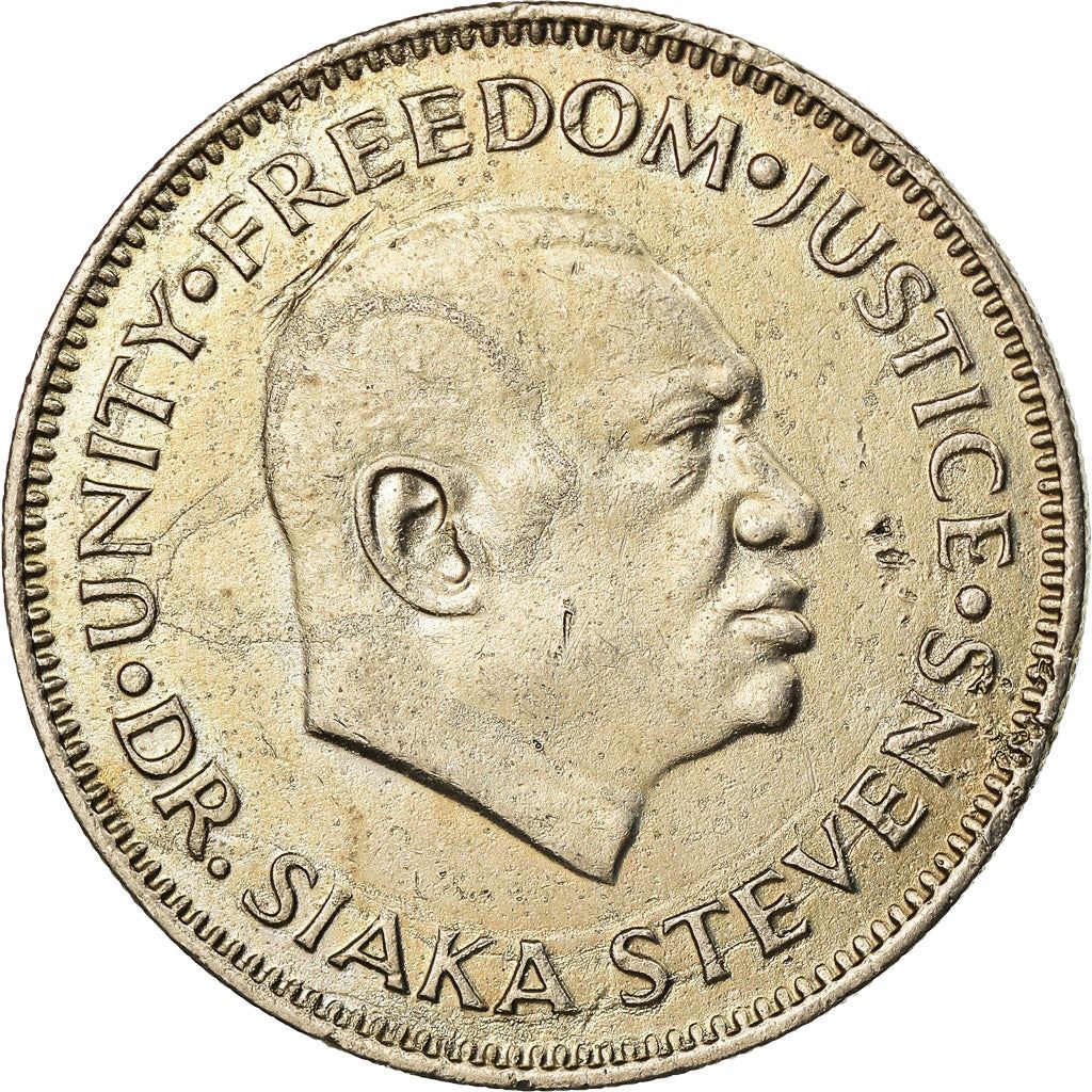 Sierra Leone | 20 Cents Coin | Dr. Siaka Stevens | KM30 | 1978 - 1984