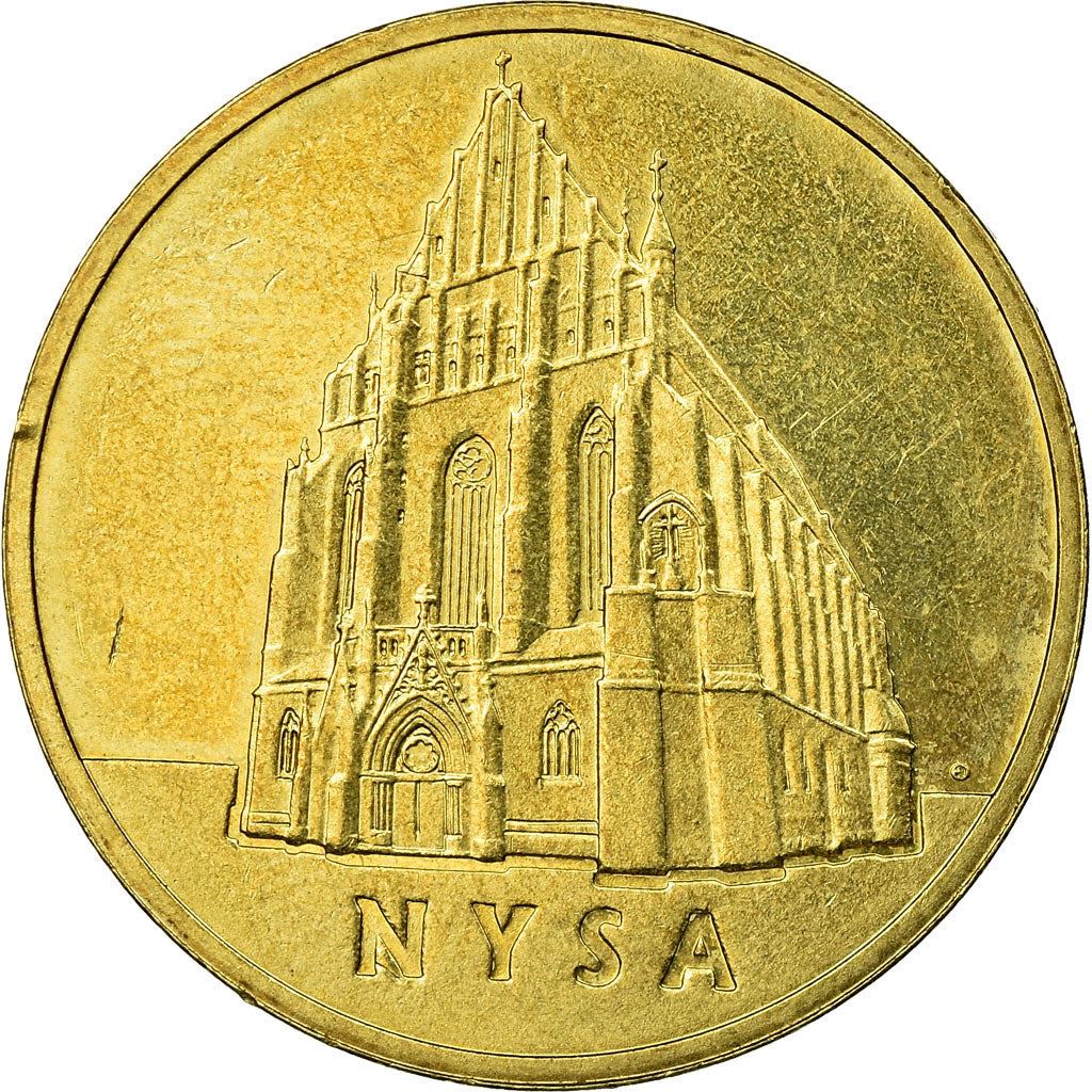 Poland | 2 Zlotys Coin | Nysa | Y:570 | 2006