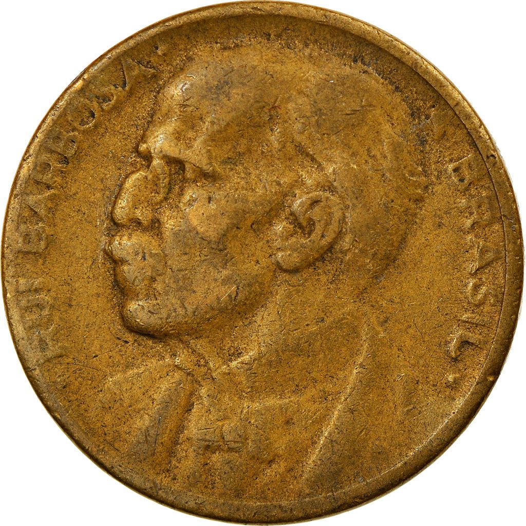 Brazil | 20 Centavos Coin | Ruy Barbosa | Km:562 | 1948 - 1956