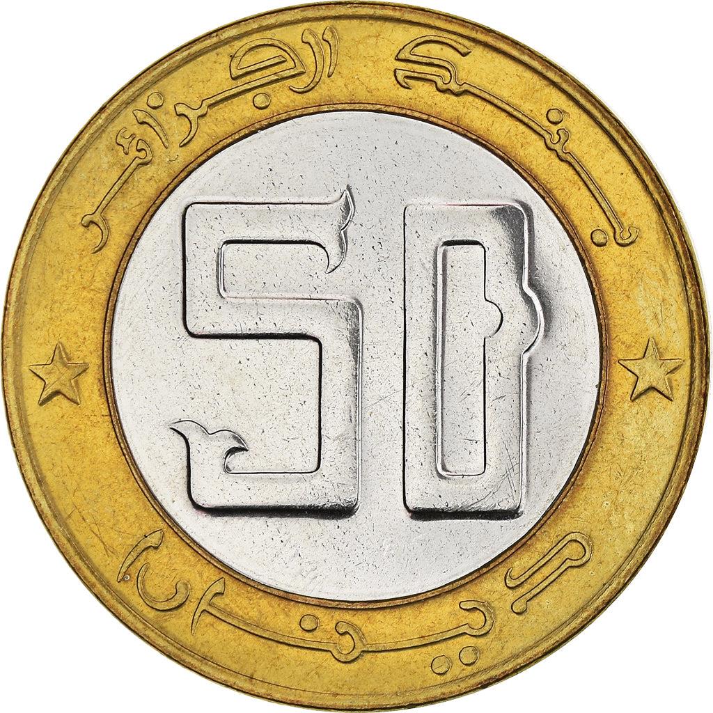 Algeria | 50 Dinars Coin | Soldiers | Km:138 | 2004