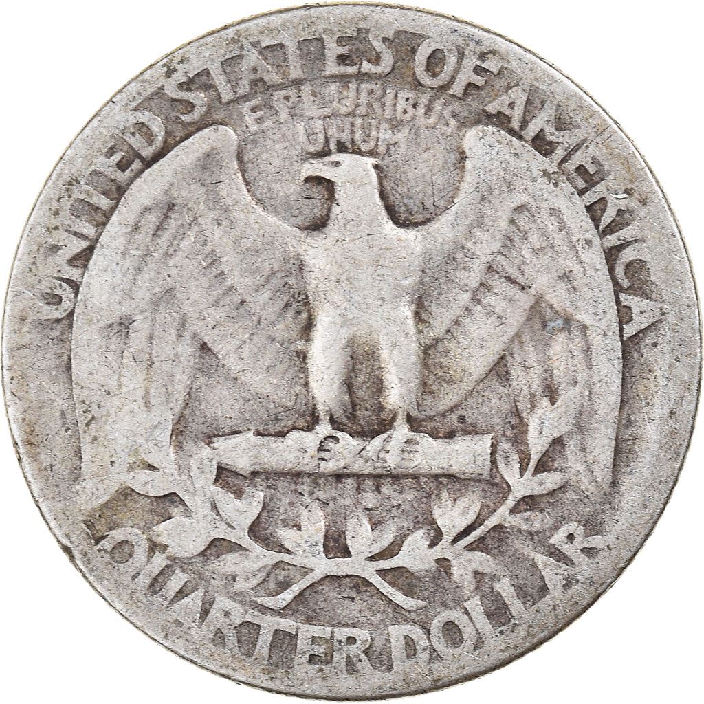 アメリカ合衆国 | 1/4ドル硬貨 | ジョージ・ワシントン | KM:164 | 1932年 - 1964年