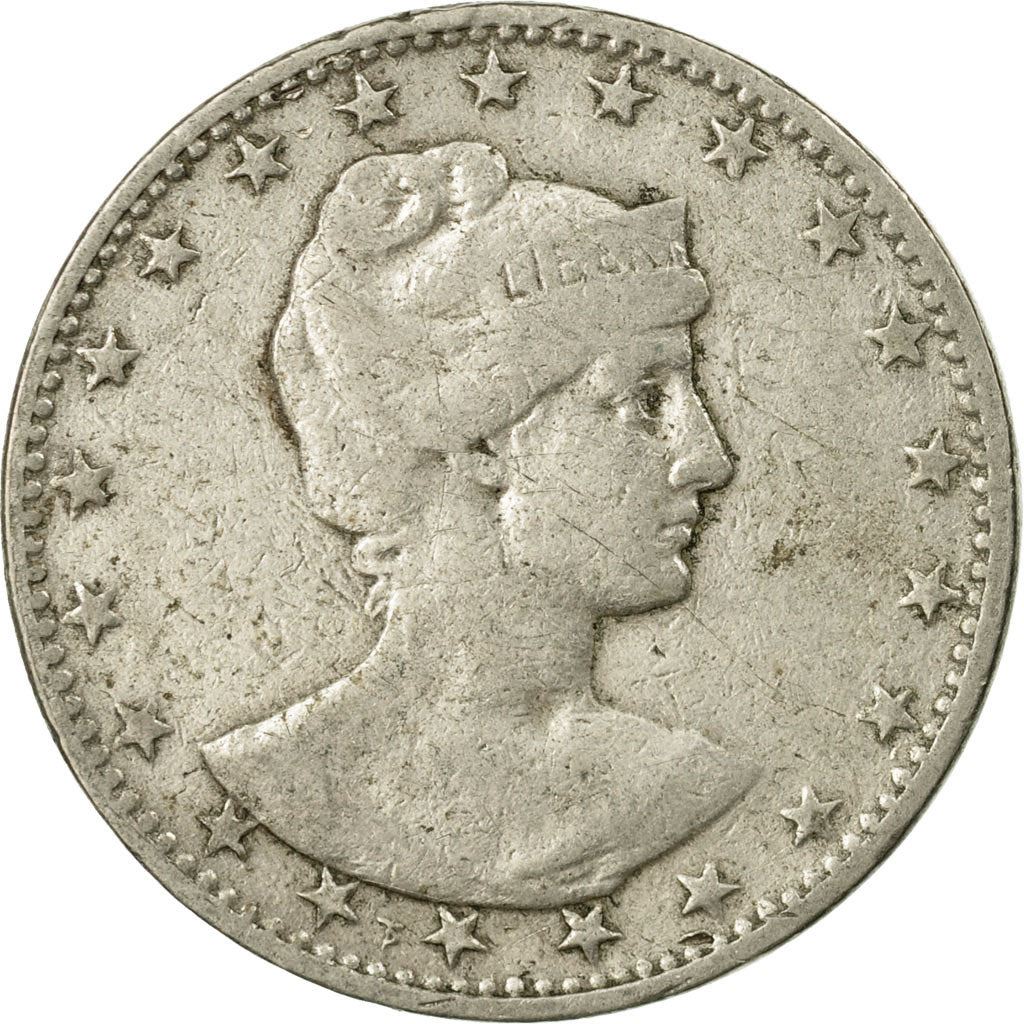 Brazil | 200 Reis Coin | Liberty | Km:504 | 1901