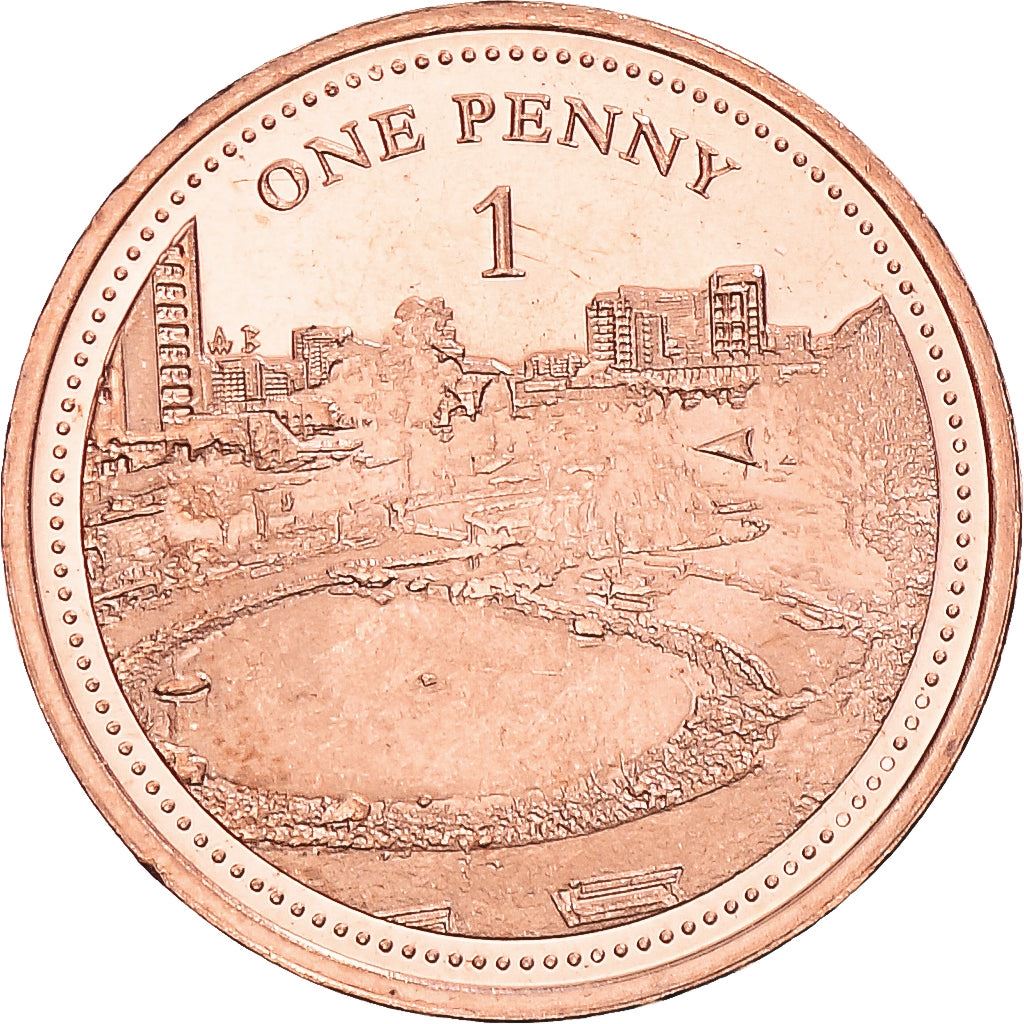 Gibraltar | 1 Penny Coin | Commonwealth Park | Km:1681 | 2020
