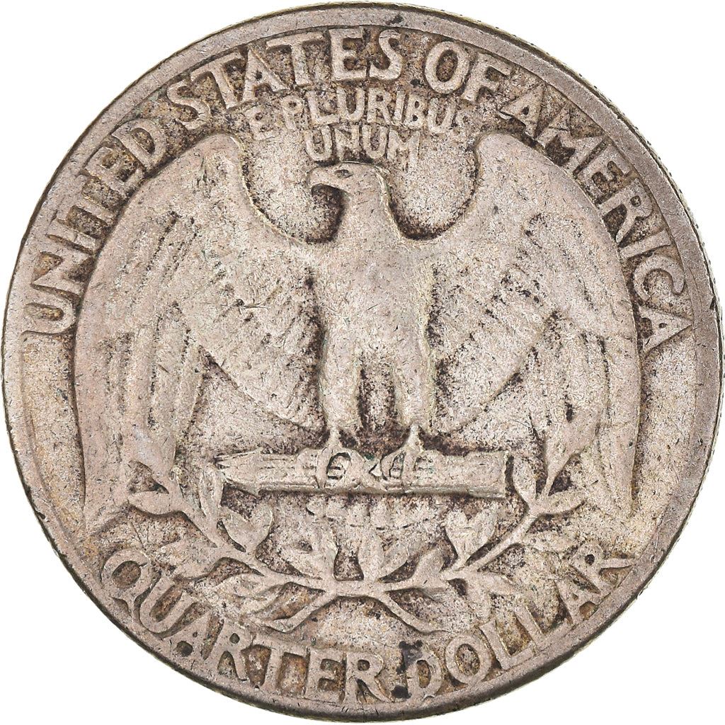 アメリカ合衆国 | 1/4ドル硬貨 | ジョージ・ワシントン | KM:164 | 1932年 - 1964年