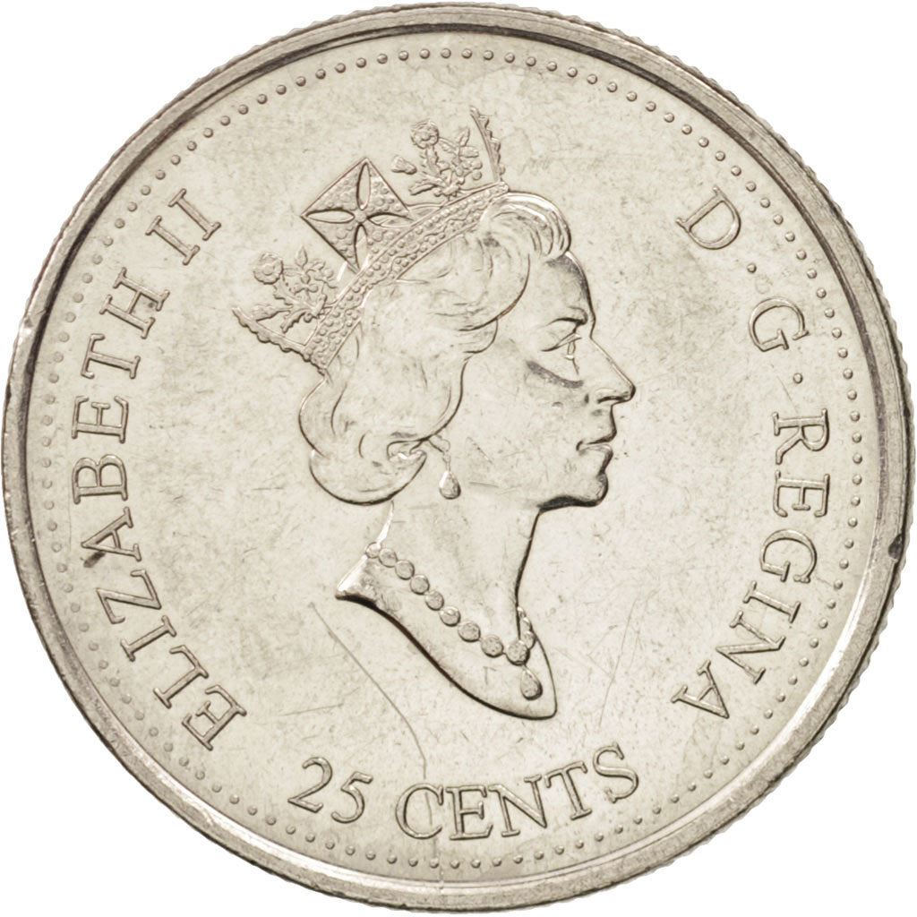 Canada | 25 Cents Coin | Harmony | Nickel | KM:377 | 2000
