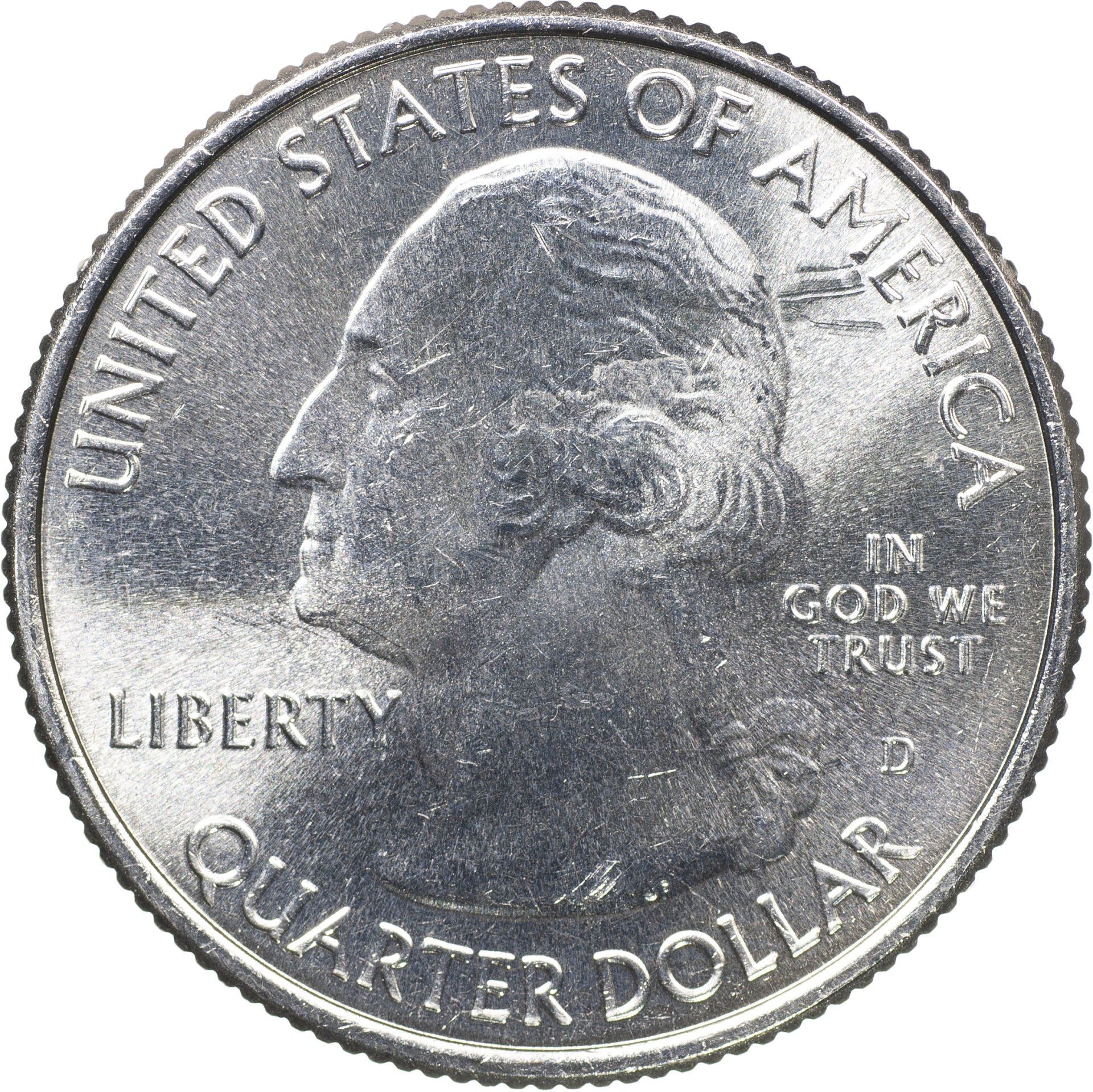 United States | 1/4 Dollar Coin | White Mountain Forest | Km:542 | 2013