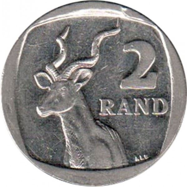 South Africa 2 Rand Suid-Afrika - Afrika Borwa Coin KM498 2010 - 2012