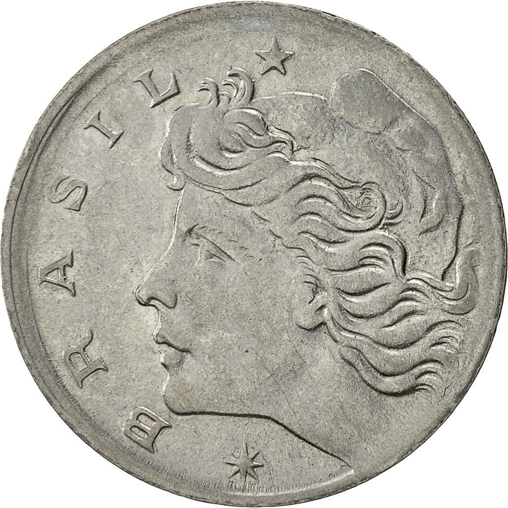Brazil | 5 Centavos Coin | Effigie | Km:577.1 | 1969 - 1975