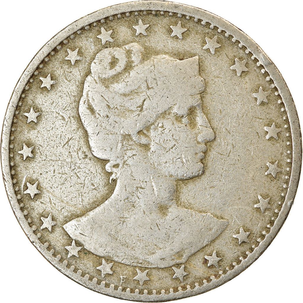 Бразилия | Монета 400 рейс | Свобода | Км:505 | 1901