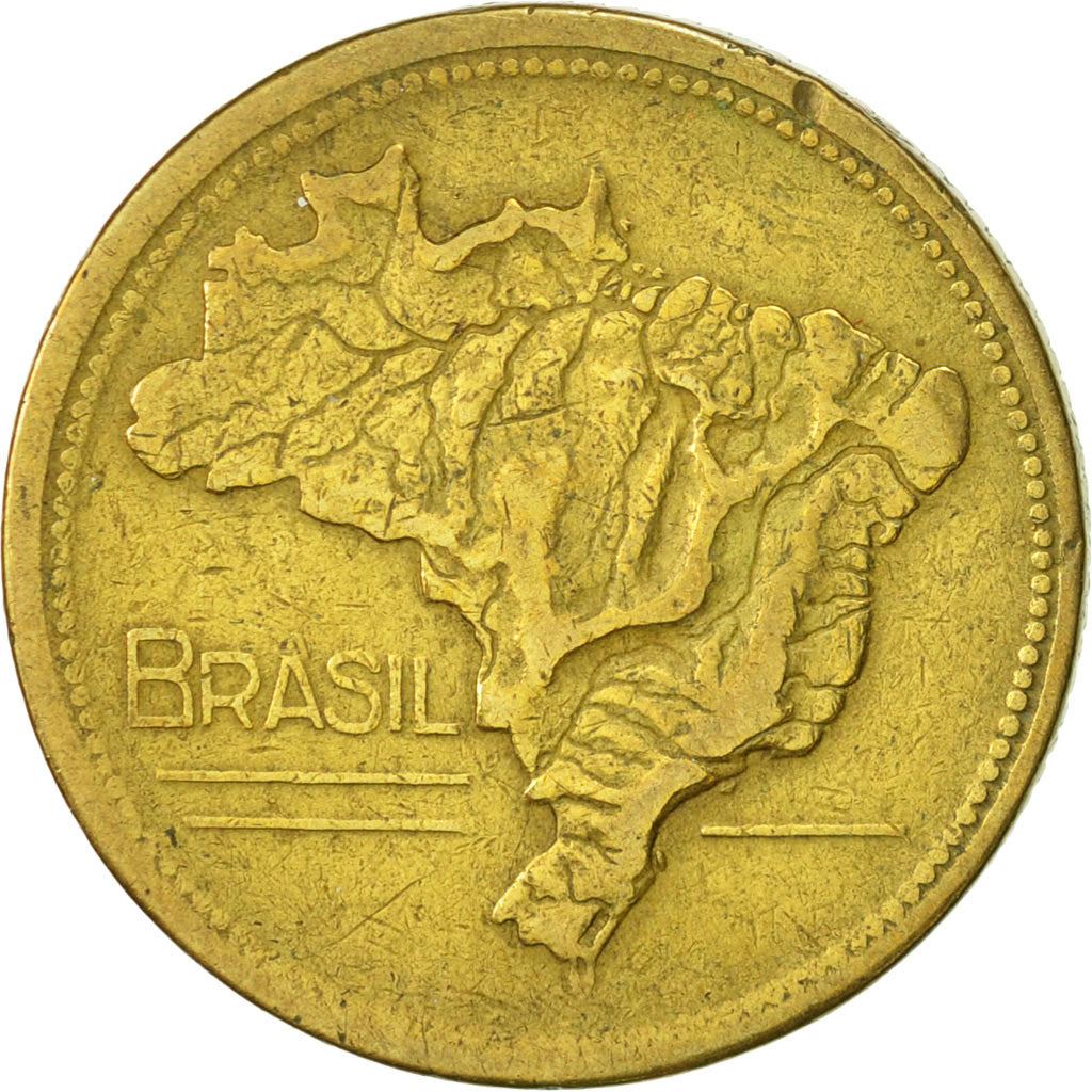 Moneta Brasile 1 Cruzeiro | KM558 | 1942 - 1956