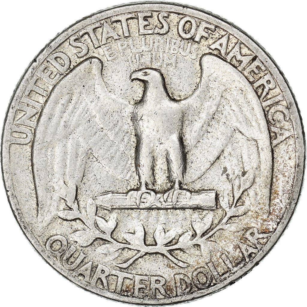 アメリカ合衆国 | 1/4ドル硬貨 | ジョージ・ワシントン | KM:164 | 1932年 - 1964年