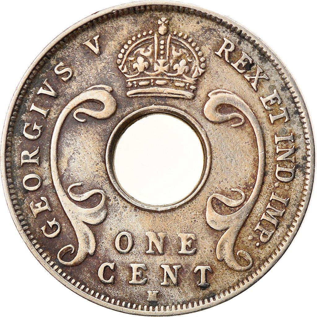 Ostafrika | 1-Cent-Münze | Georg V. | Kupfernickel | KM:7 | 1911–1918