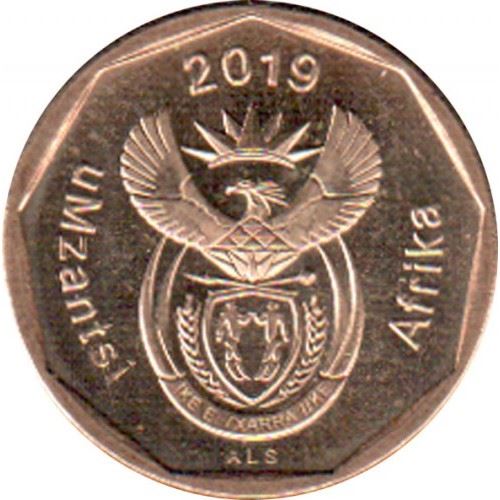 South Africa 20 Cents Xhosa Legend - uMzantsi Afrika Coin KM488 2006 - 2019