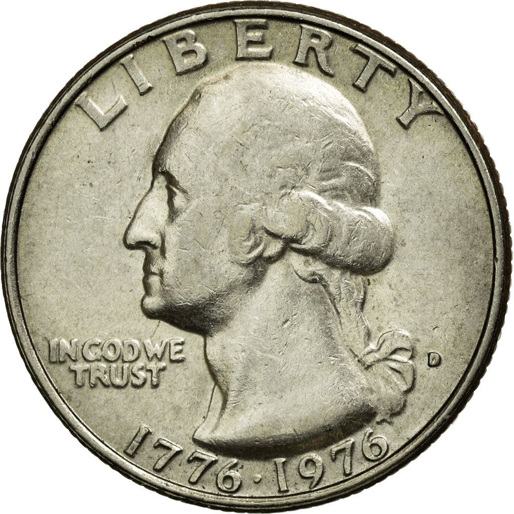 United States | ¼ Dollar Coin | Patriot Drummer | Copper-nickel clad copper | KM:204 | 1976