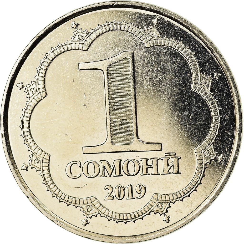 Tajikistan | 1 Somoni Coin | Mirzo Tursunzoda | Km:56 | 2019 - 2023