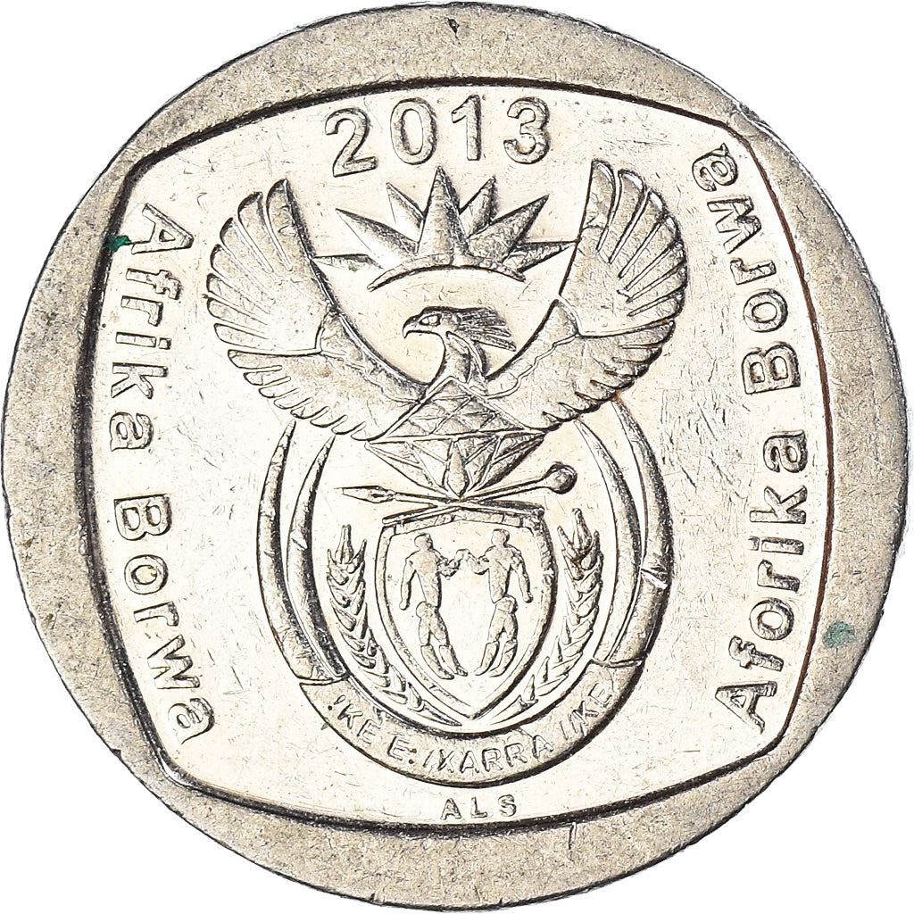 South Africa 1 Rand Afrika Borwa - Aforika Borwa Coin KM504 2011 - 2013