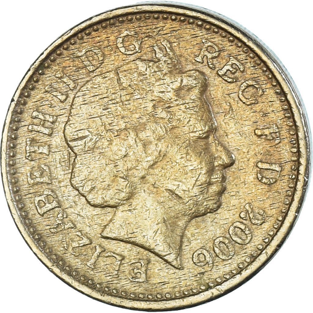 United Kingdom | 1 Pound Coin | Egyptian Arch Bridge | Km:1059 | 2006