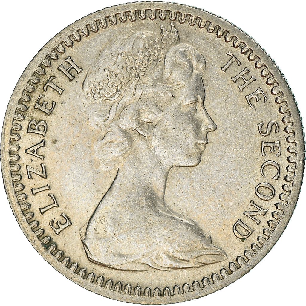 Rhodesia | 6 Pence / 5 Cents Coin | Elizabeth II | Lily | Km:1 | 1964