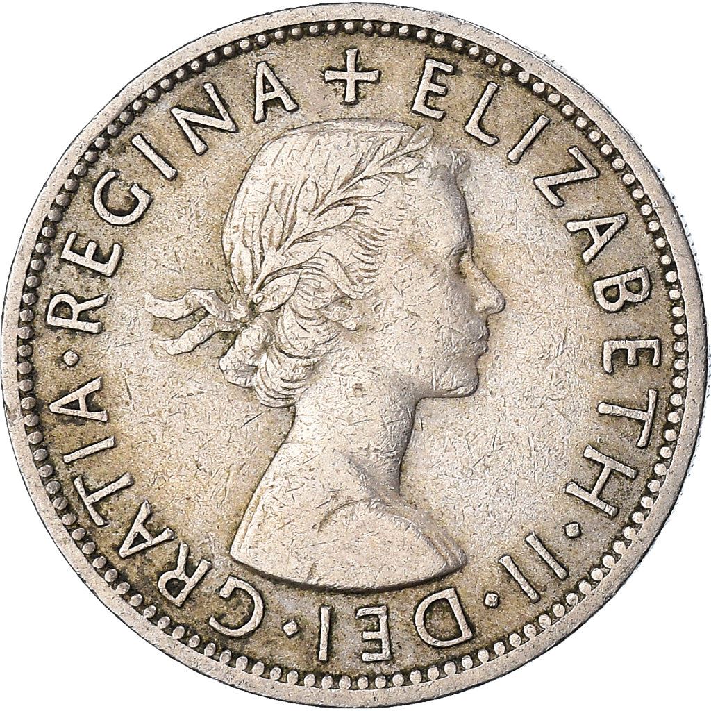 United Kingdom | 2 Shillings Coin | Elizabeth II | Km:906 | 1954 - 1970