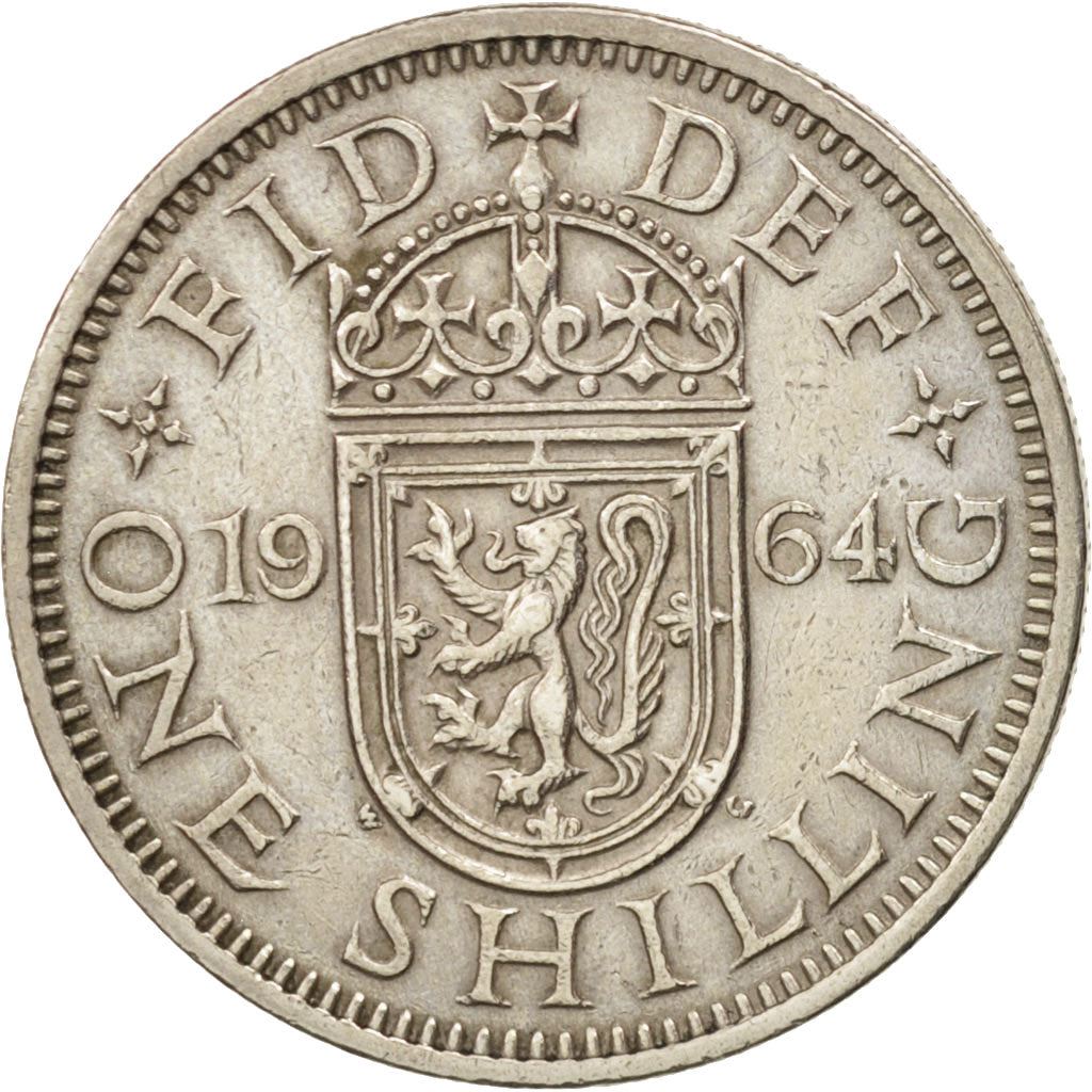 United Kingdom | 1 Shilling Coin | Elizabeth II | Km:905 | 1954 - 1970