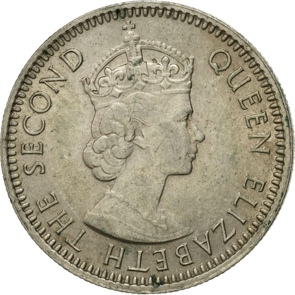 Malaya and British Borneo | 10 Cents Coin | Elizabeth II | Km:2 | 1953 - 1961