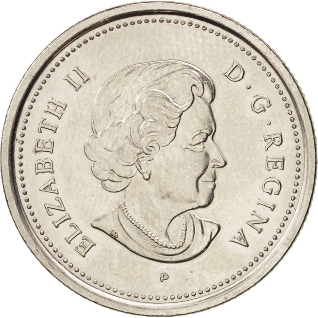 Canada | 25 Cents Coin | Saskatchewan | Nickel plated steel | KM:532 | 2005