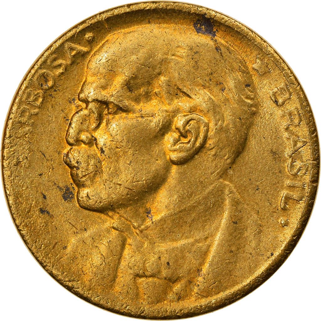 Brazil | 20 Centavos Coin | Ruy Barbosa | Km:562 | 1948 - 1956