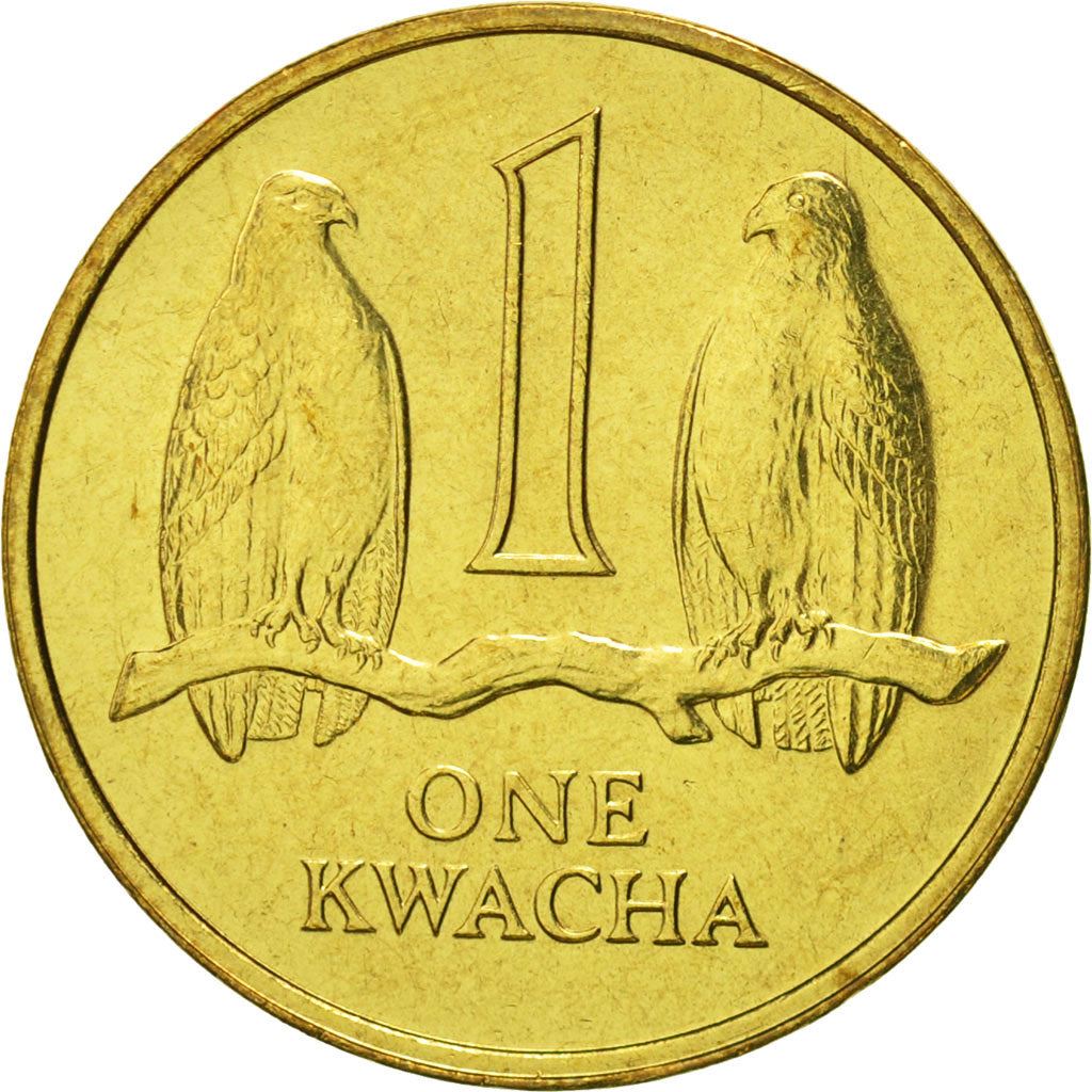 Zambia 1 Kwacha Munt | Taita Falcons | KM38 | 1992