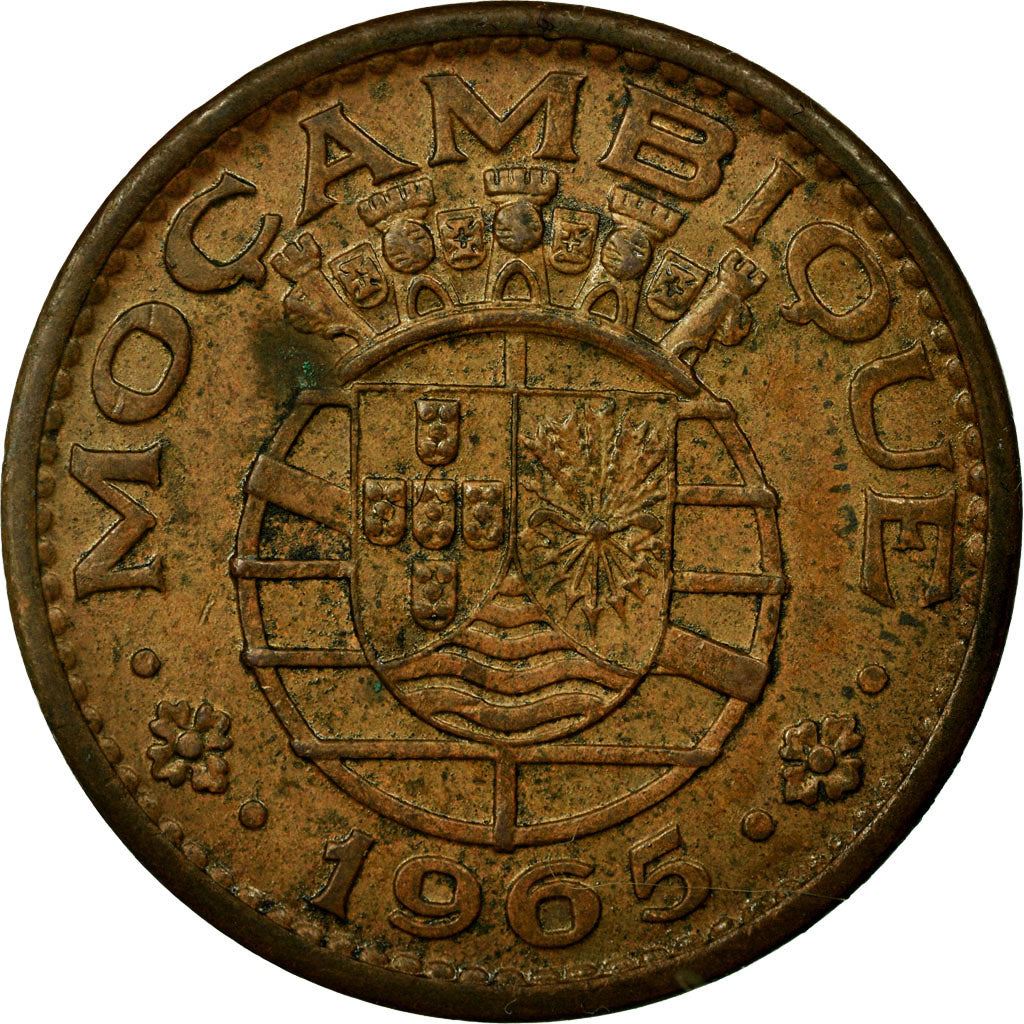 Mozambique 1 Escudo Coin | Military Order Of Christ | KM82 | 1953 - 1974
