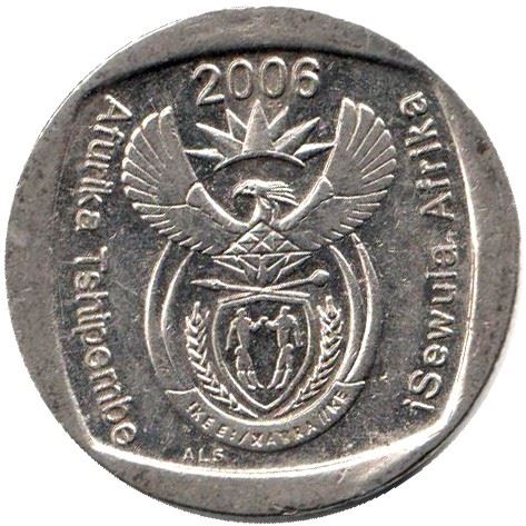 Sydafrika 1 Rand Afurika Tshipembe - iSewula Afrika Mynt KM490 2006 - 2018