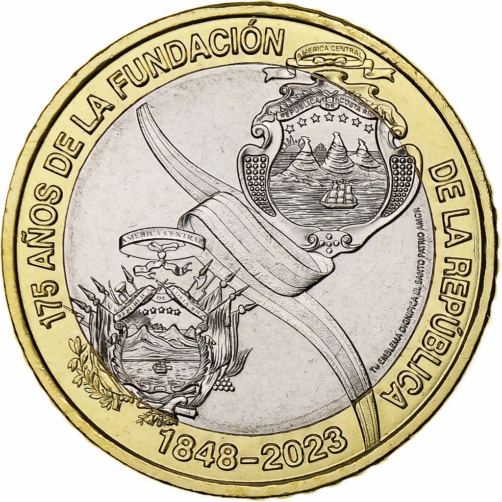 Costa Rica | 500 Colones Coin | Republic Anniversary | Km:242 | 2023 - 2025