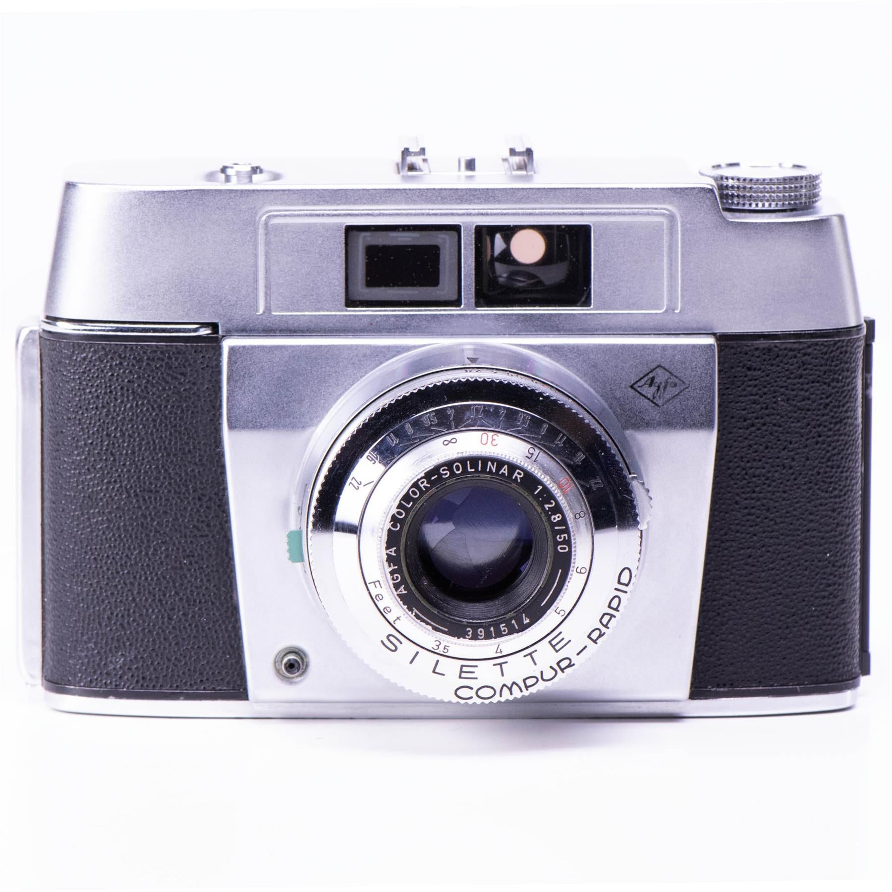 Agfa Silette Type E Camera | Solinar 50mm f2.8 | White | Germany