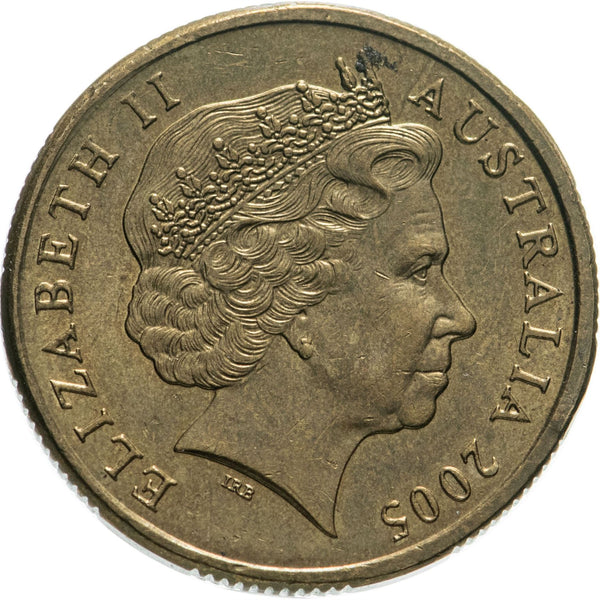 オーストラリア | 1ドル硬貨 | 第二次世界大戦終結 | KM:747 | 2005