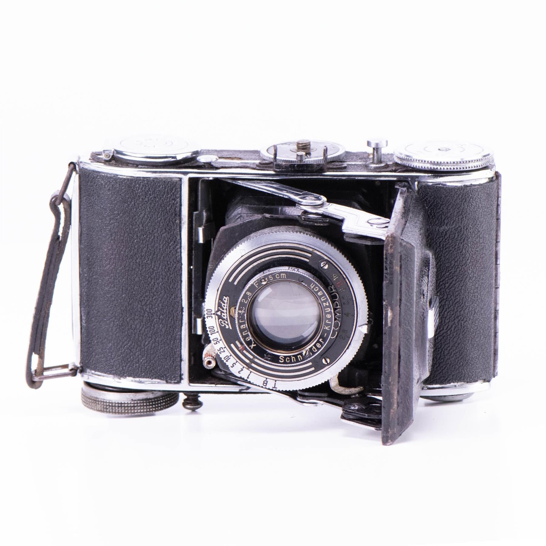 Balda Folding Camera | Xenar f2.8 lens | Black | Germany