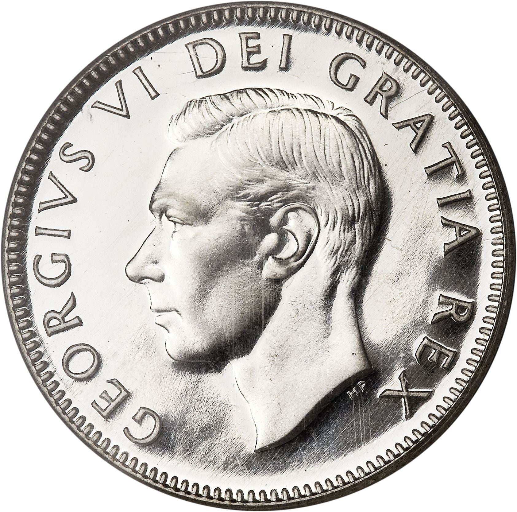 Canada 25 Cents Coin | King George VI | Reindeer | KM44
