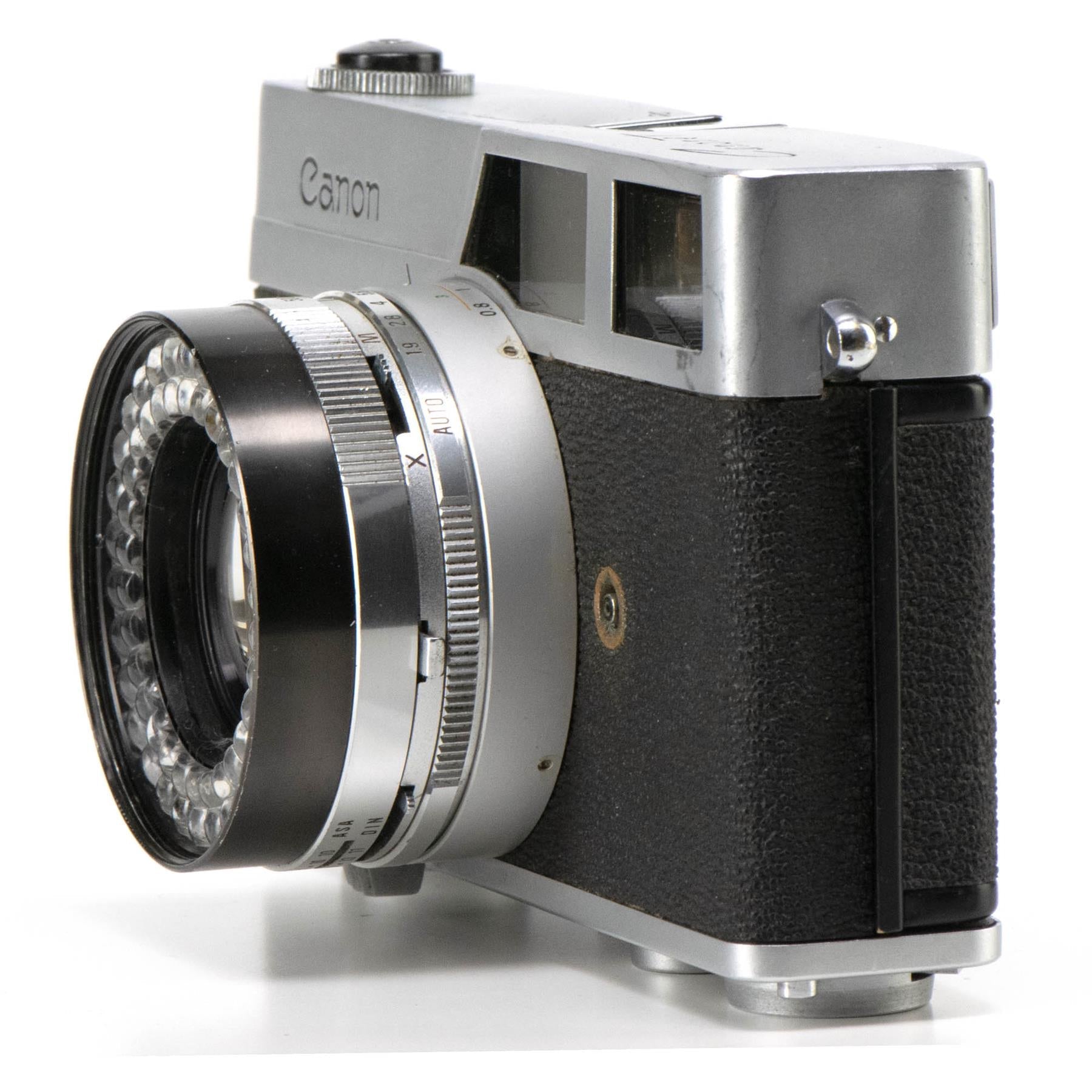 Canon canonet カメラ | 45mm f1.9 レンズ | ホワイト | 日本 | 1961年