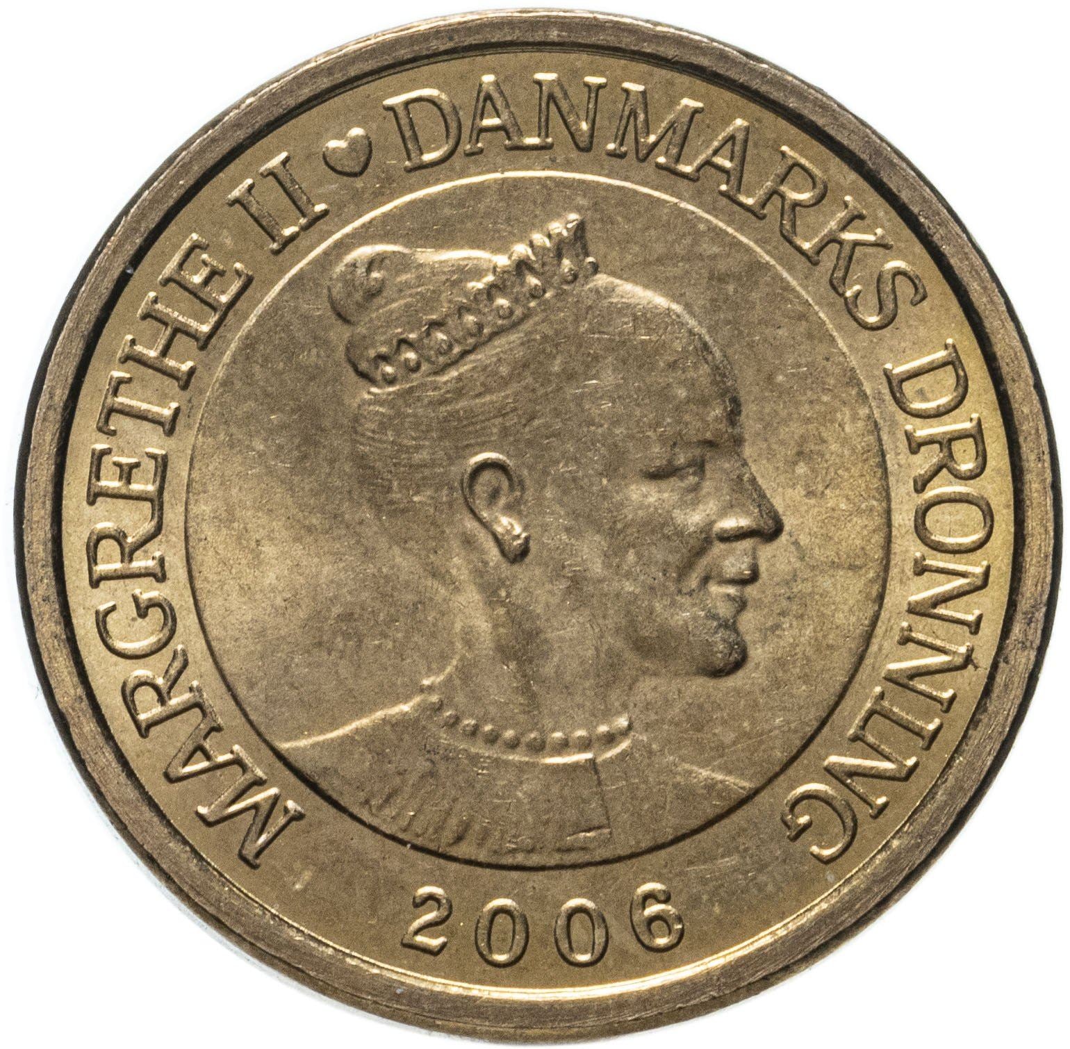 Denmark | 10 Kroner Coin | the Shadow | KM:903 | 2006