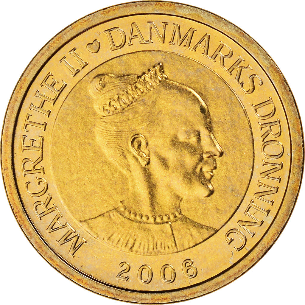 Denmark | 10 Kroner Coin | the Shadow | KM:903 | 2006