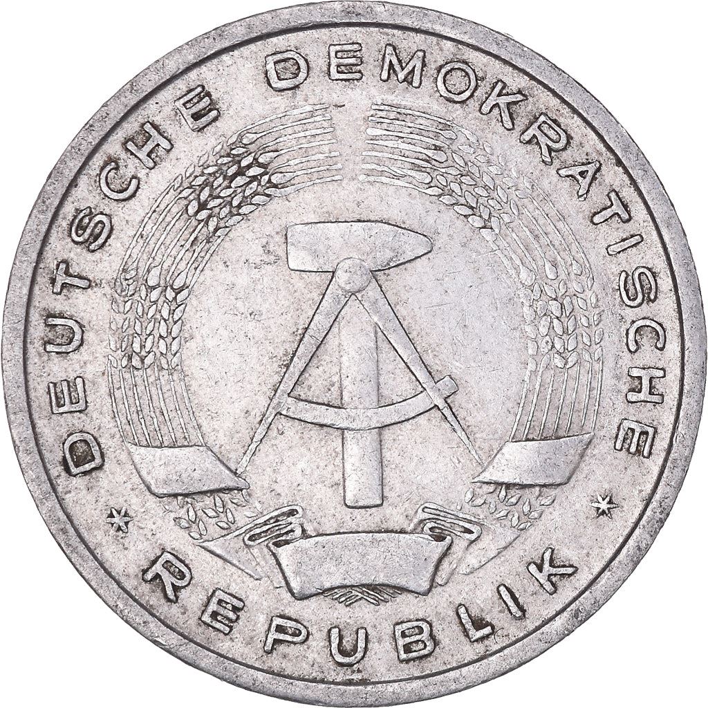East German 1 Deutsche Mark Coin | | Deutsche Demokratische Republik | KM13 1956 - 1963