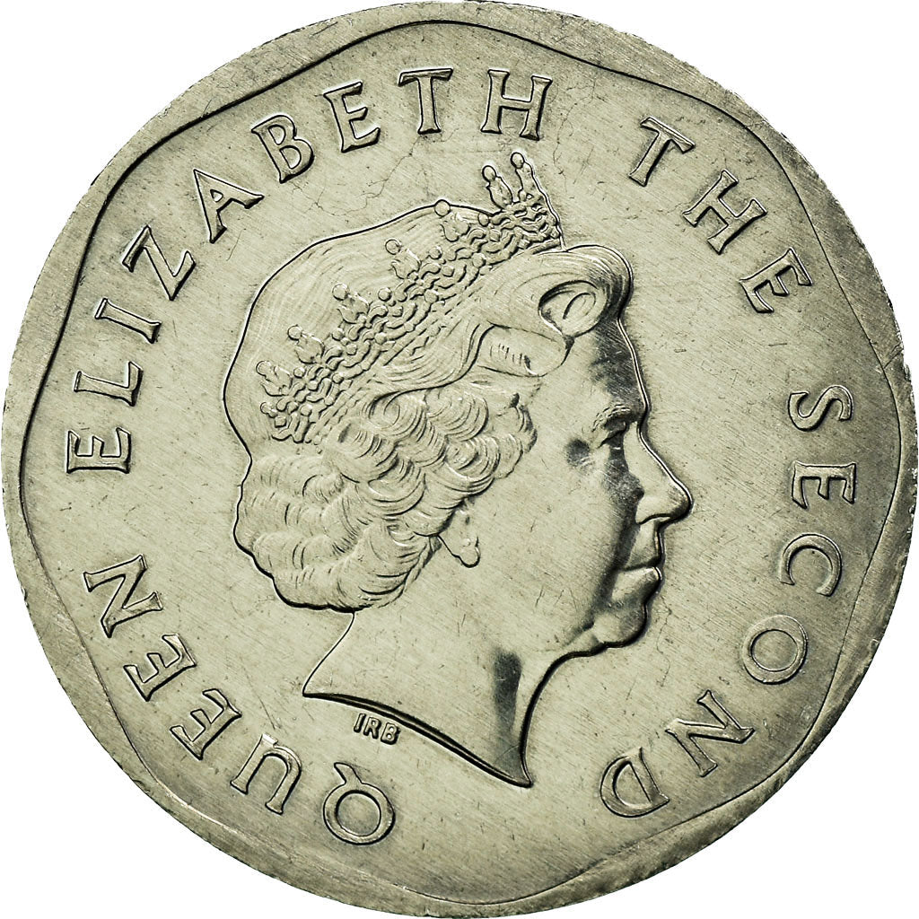 Eastern Caribbean States Coin 5 Cents | Queen Elizabeth II | Palm | KM36 | 2002 - 2019