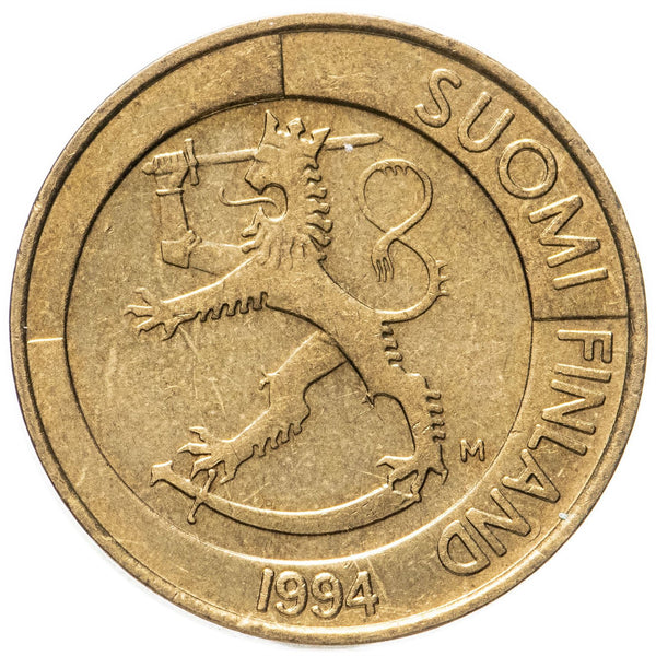 フィンランド硬貨 フィンランド1マルッカ | KM76 | 1993 - 2001