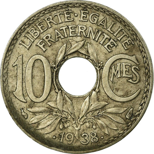 French-10-Centimes-Coin-KM889-