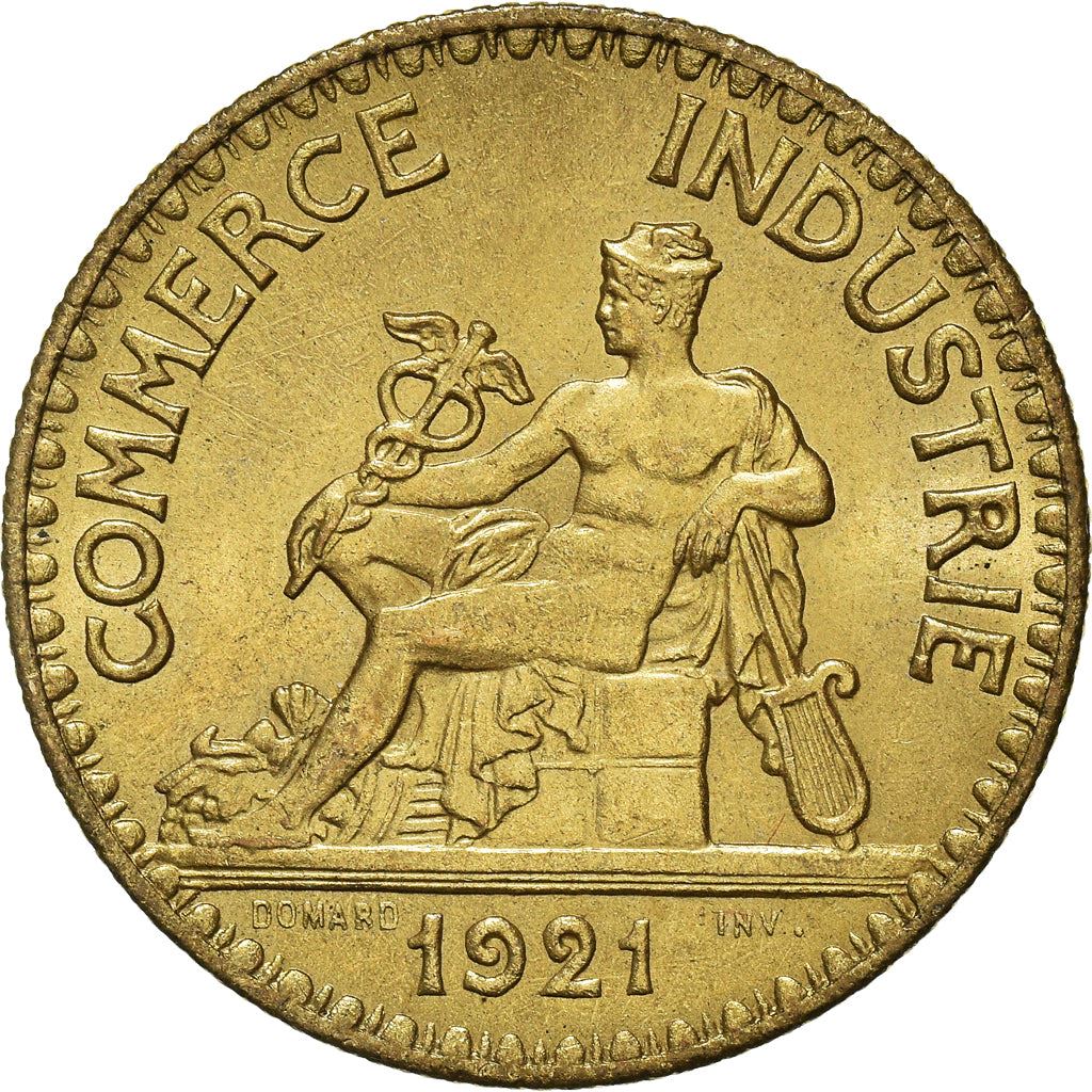 フランス 2フラン硬貨 | 商工会議所 | KM877 | フランス | 1920