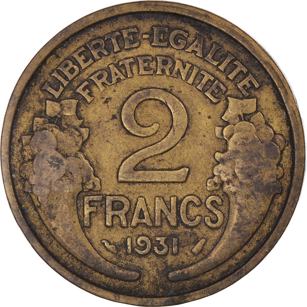 フランス 2 フラン硬貨 | KM886 | フランス | 1931 - 1941